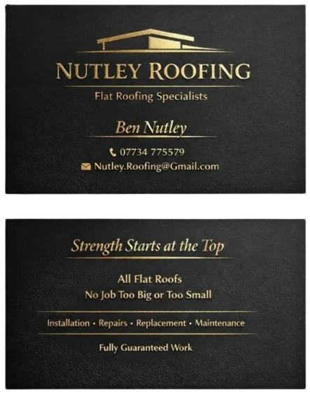 Nutley Roofing Flyer