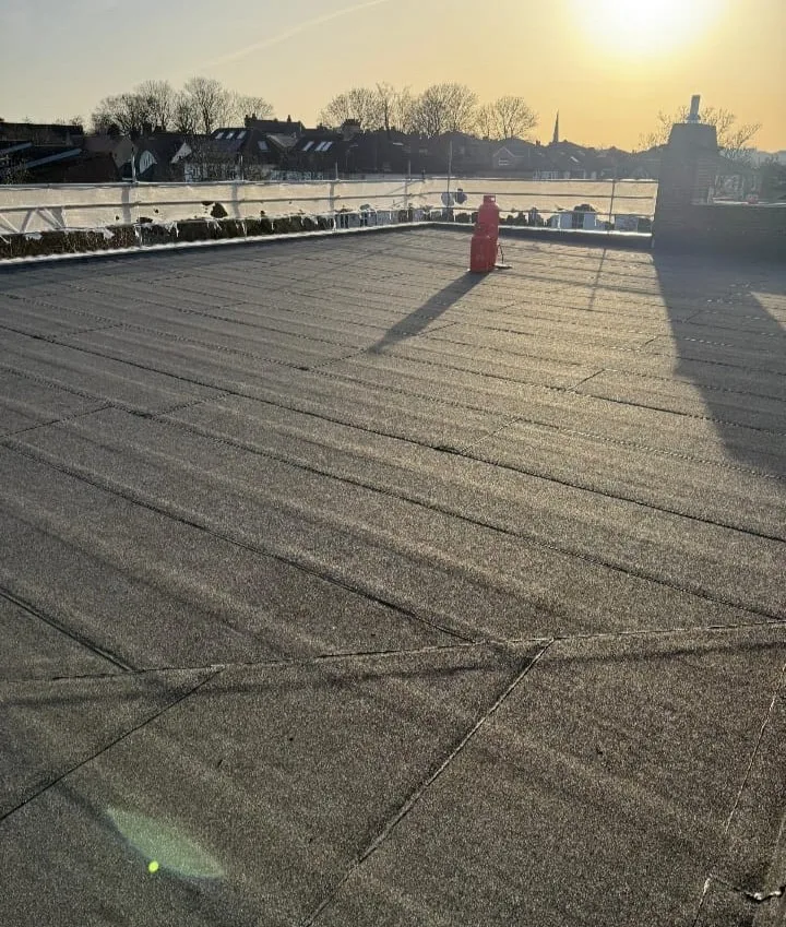 Bauder felt roofing materials