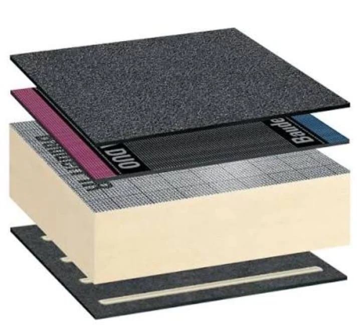 Felt Warm Roof system diagram